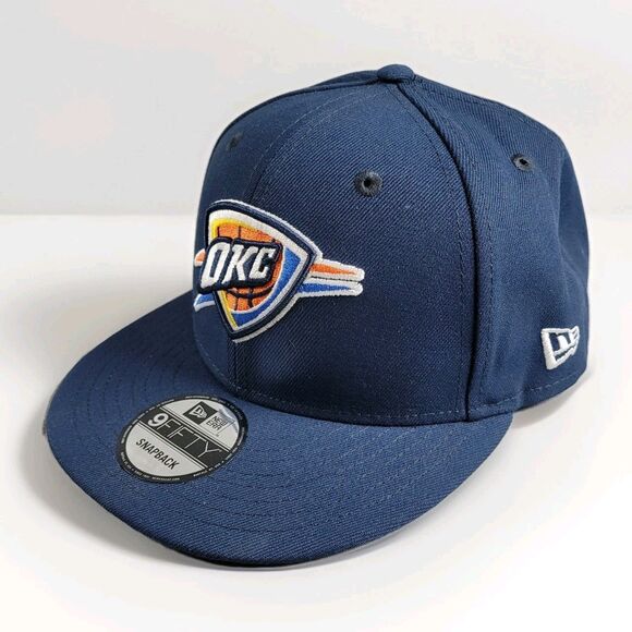 OKC Thunder New Era 9Fifty Snapback Cap Hat Finals Oklahoma City Patches NEW - Picture 1 of 11
